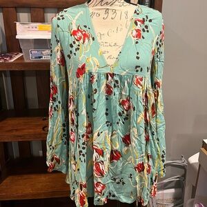 Free people top/mini dress size small